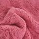 3-Piece Floral Printed Sherpa-Backing Reversible Comforter Set