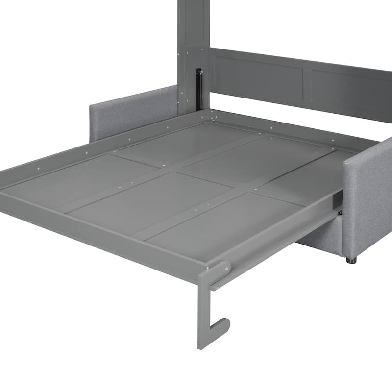 Multifunctional Murphy Bed with Cushion & Storage