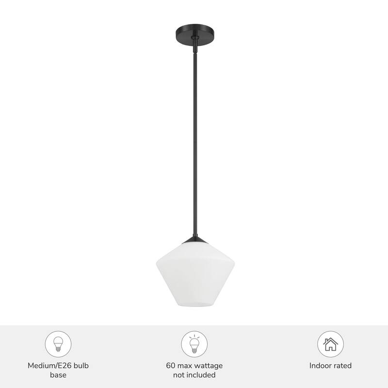 Hunter Celestial Valley 1-Light Pendant - Modern, Contemporary - Kitchen, Island, Dining Room, Entry.