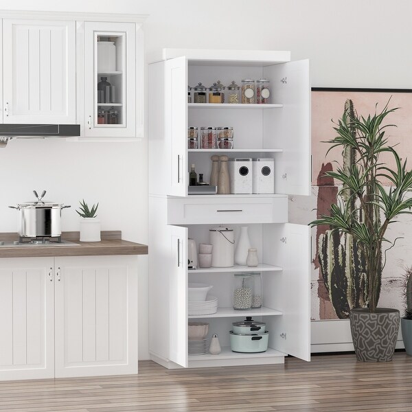 Homcom modern kitchen pantry new arrivals