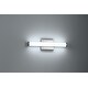 preview thumbnail 6 of 12, Access Lighting Arc - Vanity - 24" - Brushed Steel - White Acrylic