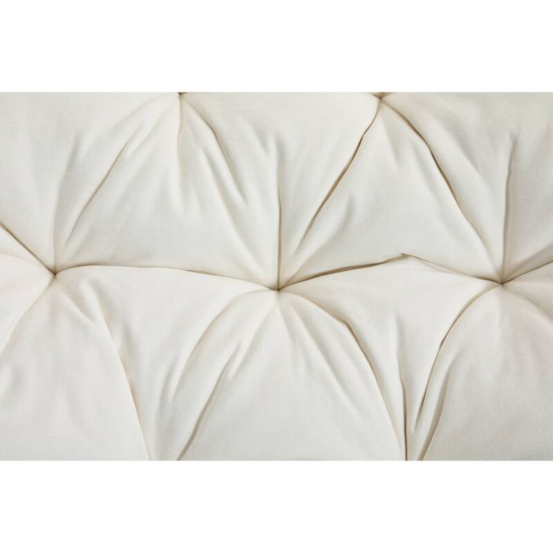 Oversized Swivel Accent Chair, 360-Degree Swivel Barrel Chair, Papasan Chair for Living Room and Bedroom Comfort