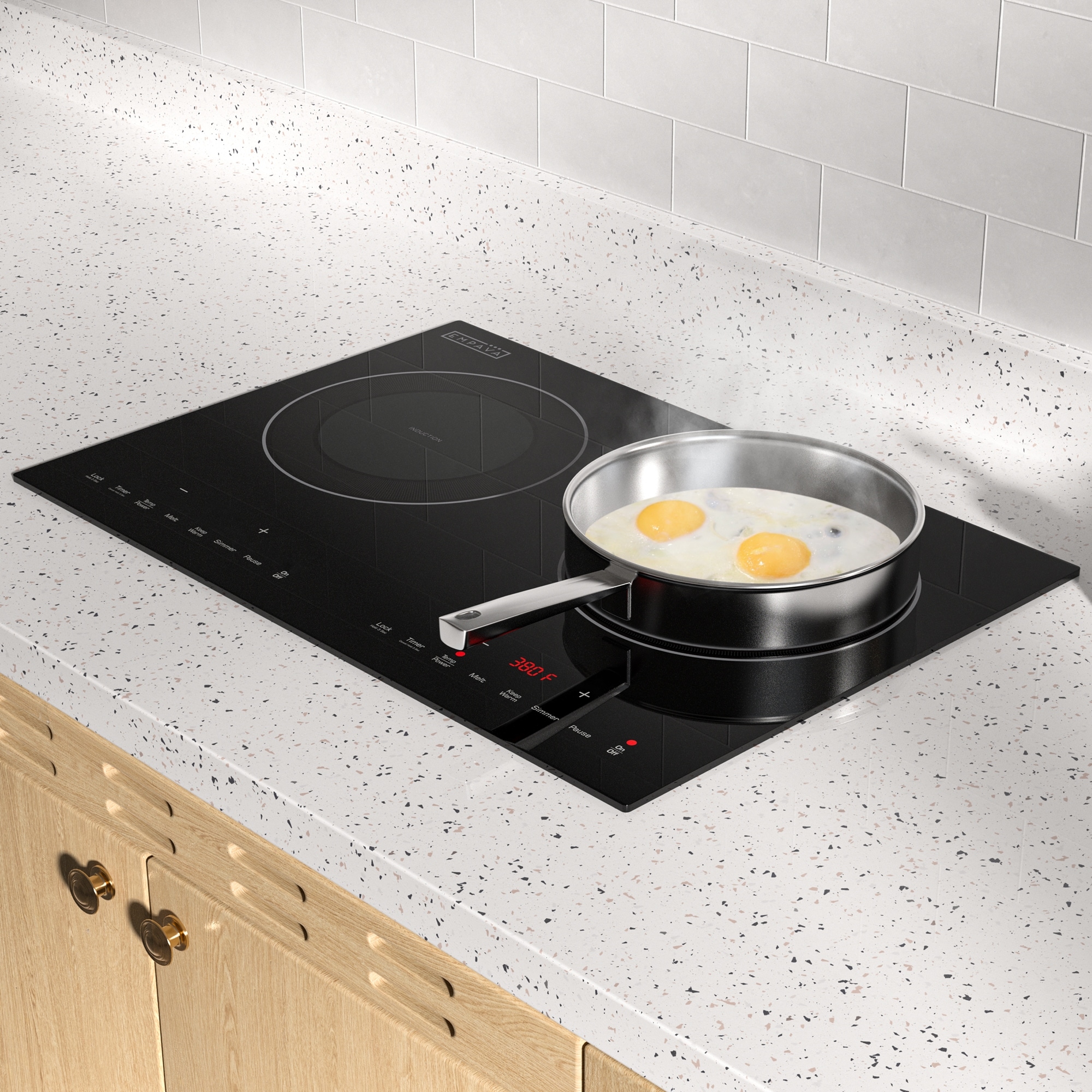 20.5 in Portable Dual Heating Elements 1800 W Built in Induction Cooktop 120 V On Sale Bed Bath Beyond 41033412