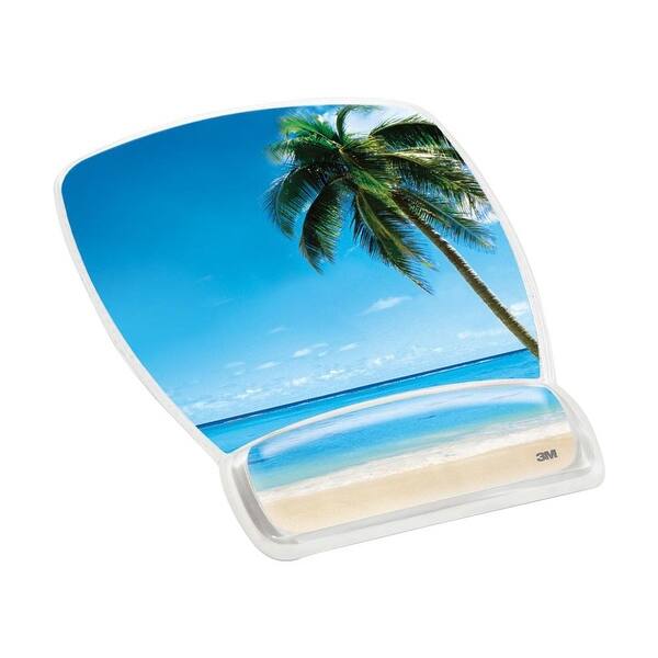 Shop 3m Mw308bh 3m Beach Design Gel Mouse Pad Wrist Rest 8 6