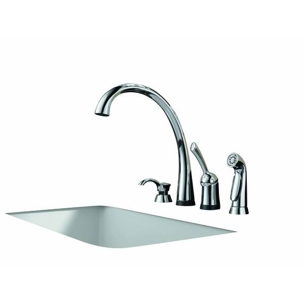 Shop Delta 4380 Sd Dst Pilar Kitchen Faucet With Side Spray And