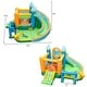 preview thumbnail 4 of 8, Inflatable Water Slide Blowup Bounce House with Dual Slides and Splash Pool (Without Blower) - 183" x 156" x 99" (L x W x H)
