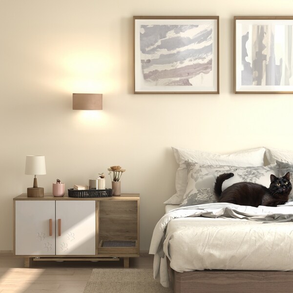 Cat litter hot sale night stand