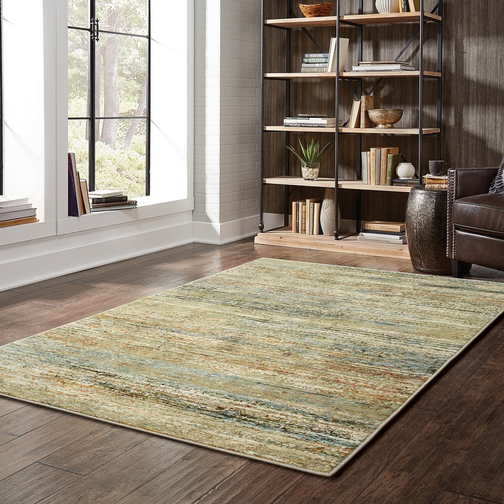Style Haven Halden Textural Stripes Area Rug