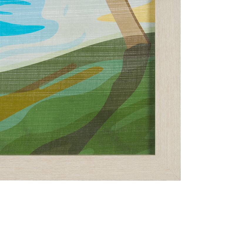 Hawaii Go USA by Mercana Studio a Hand Embellished Framed Art Print Series