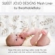 preview thumbnail 3 of 4, Floral Leaf Boy Girl Gender Neutral Sweet Jojo Designs + BreathableBaby Breathable Mesh Crib Liner Boho Bohemian