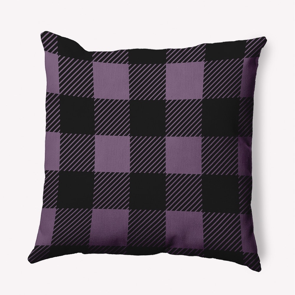 Buffalo Plaid Indoor/Outdoor Throw Pillow