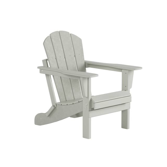 Laguna Outdoor Eco-Friendly Poly Folding Adirondack Chair (Set of 2)