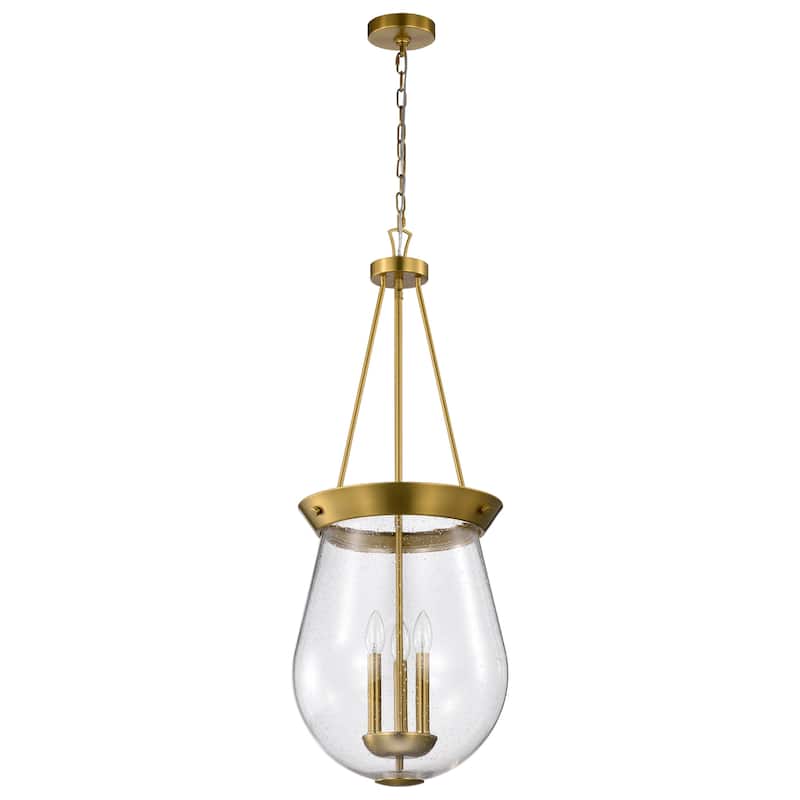 Nuvo Lighting 60/7804 Boliver 3 Light 15" Wide Pendant with Urn Shade