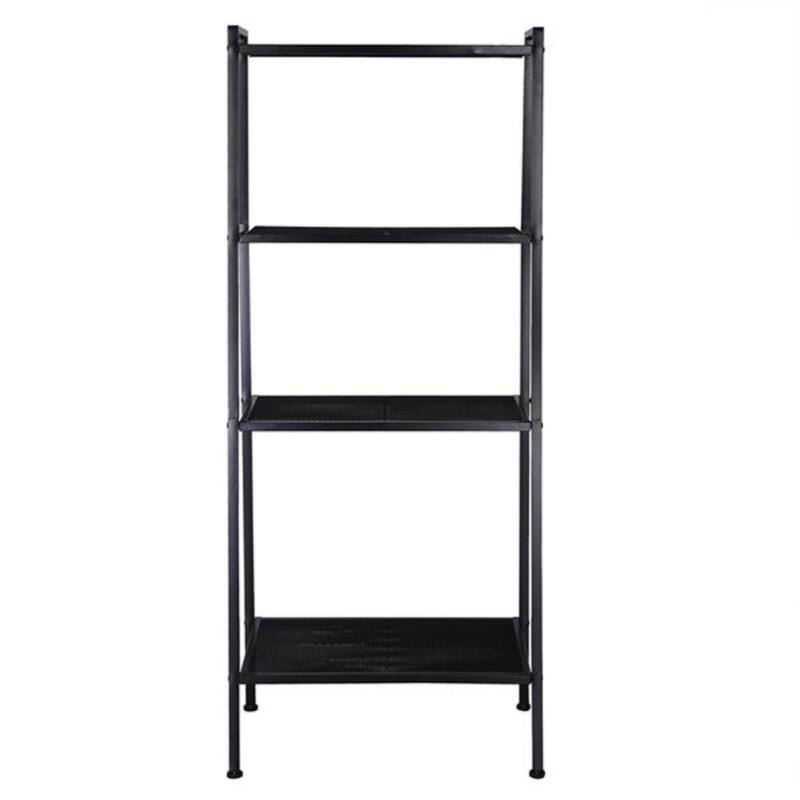 Widen 4 Tiers Bookshelf Black - 23.62 x 13.78 x 57.87