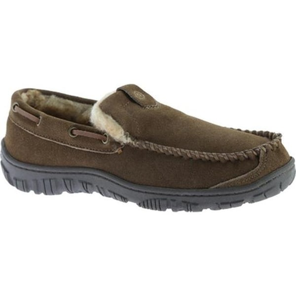 clarks moccasin slippers mens