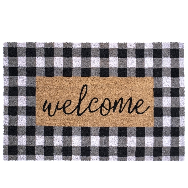https://ak1.ostkcdn.com/images/products/is/images/direct/d482674e0cd516a545e6501a588b4eb46fd11eb2/Mascot-Hardware-Door-Mat-Indoor-Outdoor-Doormats-Hello-Mats-for-Front-Door-Buffalo-Plaid-Design-28%22x18%22-Grey-and-White.jpg