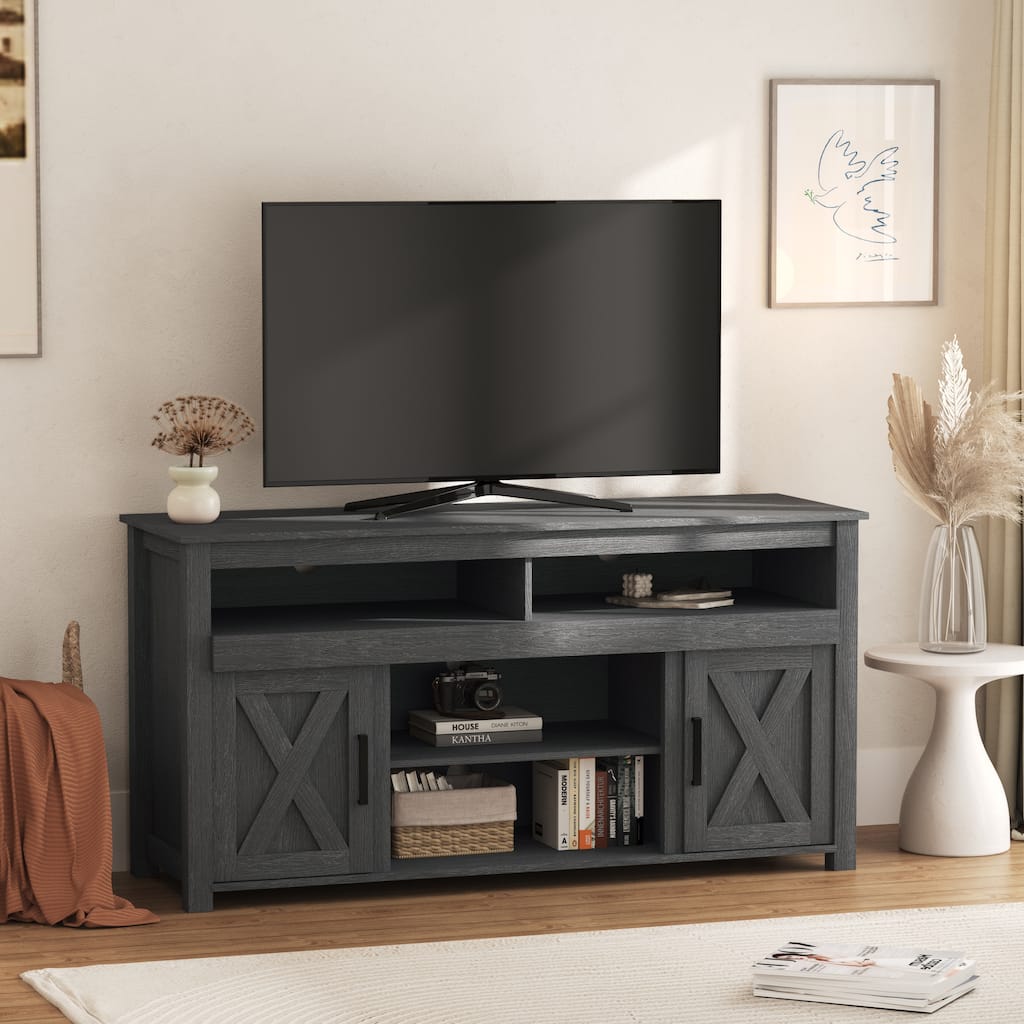 TV Stand for TVs up to 60" Farmhouse Media Console