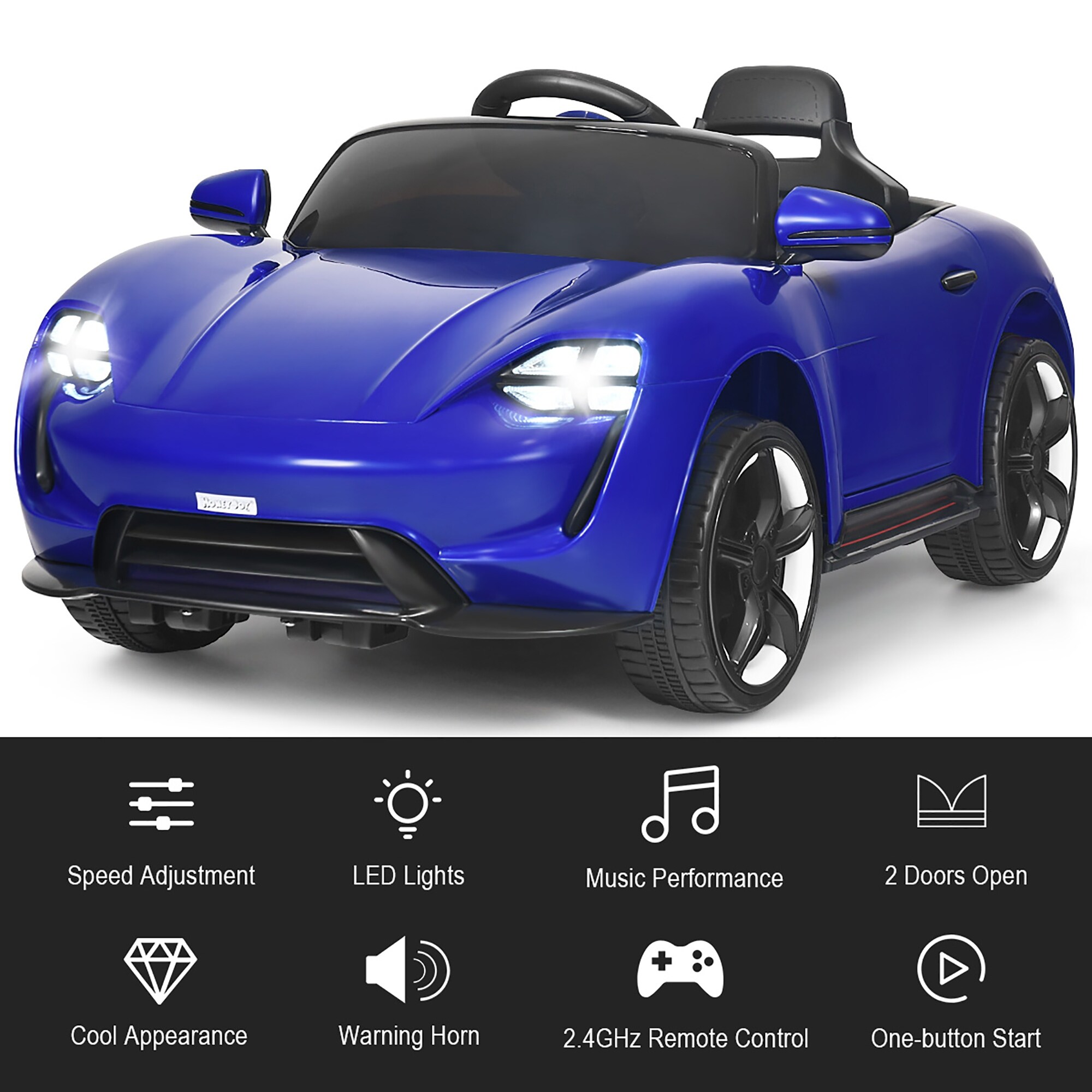 motorized car with remote control