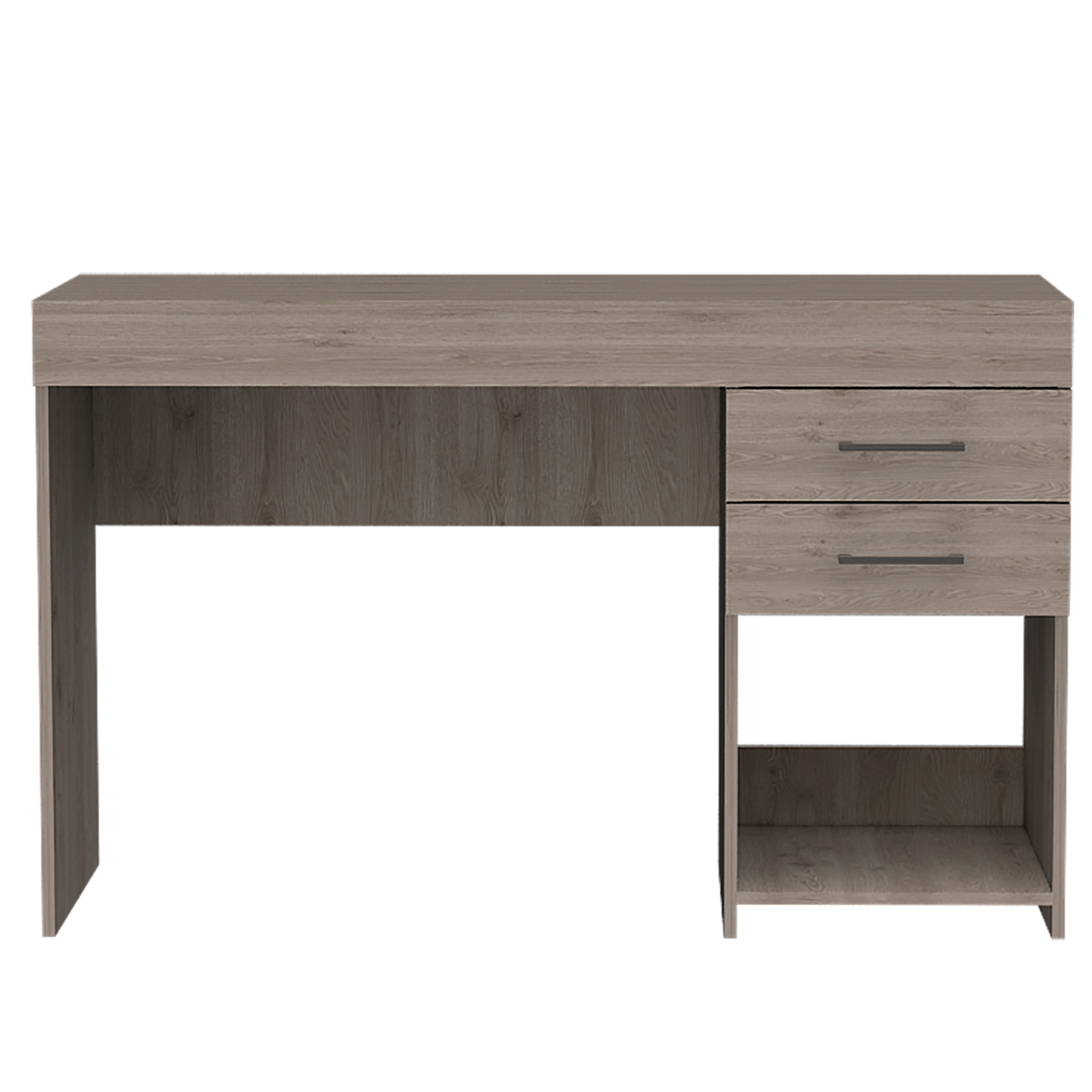 Pompano MidCentury Modern Computer Writing Office Desk with Storage