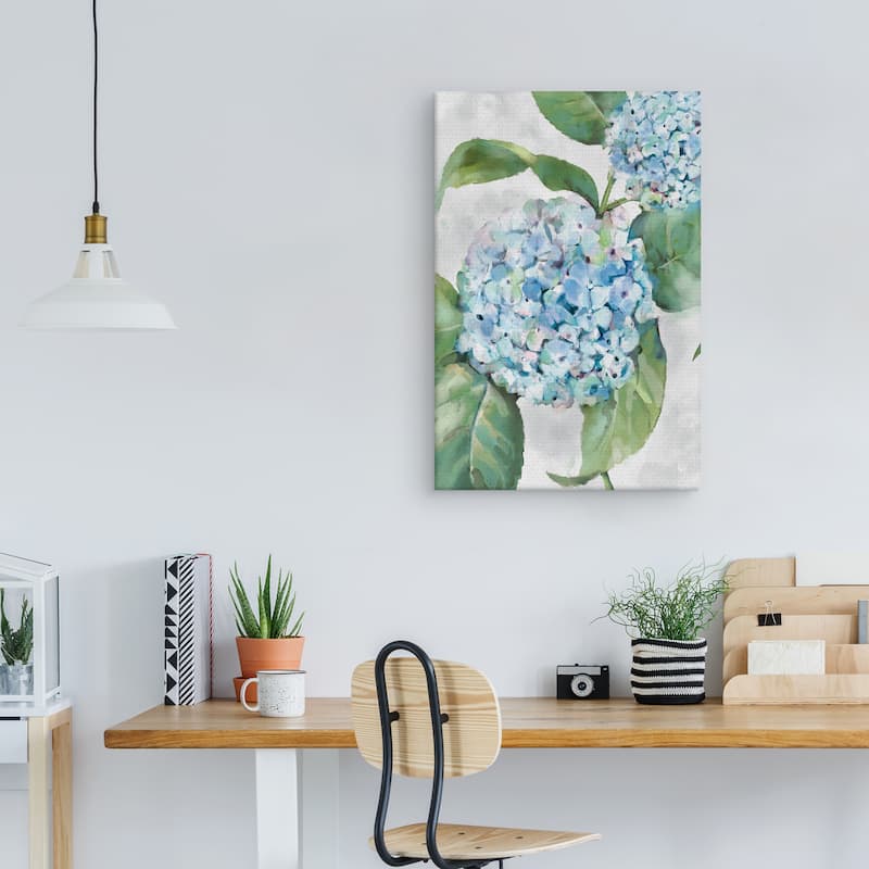 Hydrangea Portraits I by Studio Arts Canvas Art Print