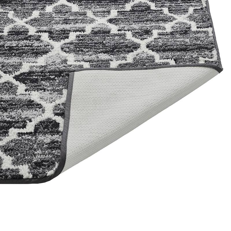 Better Trends Savio Collection 100% Micro Polyester Rectangle Soft Plush & Absorbent Water Machine Washable 2 Piece Bath Rug Set