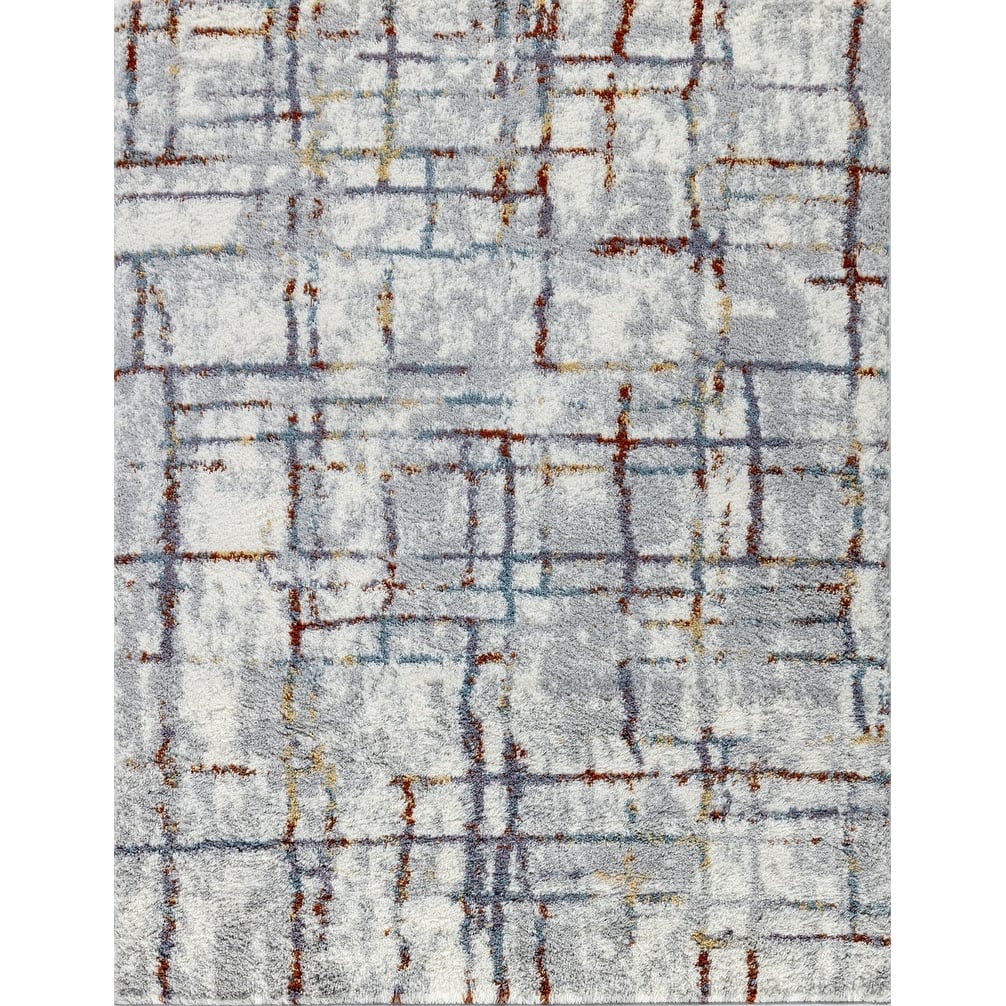 Loft Shag GC_CZY1009 Multi Shaggy Area Rug