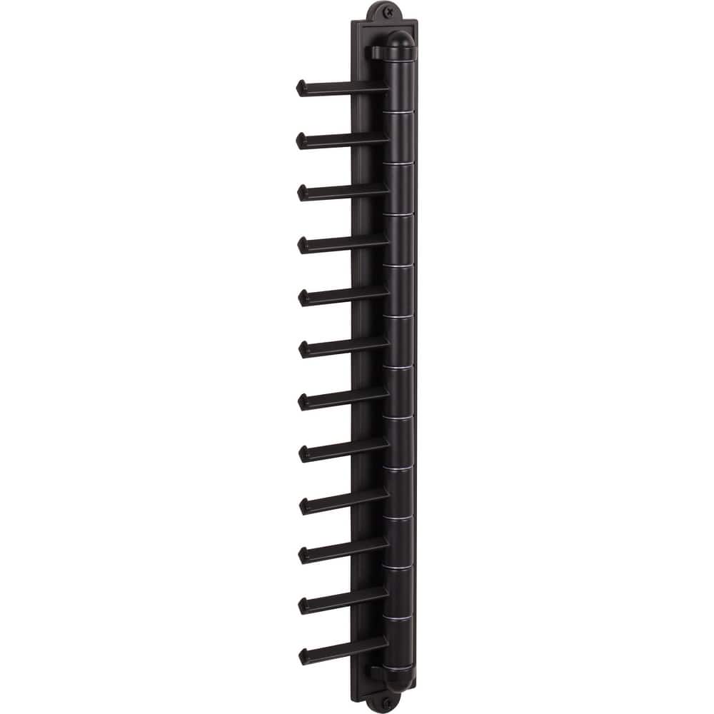 Hardware Resources Twelve Hook Swivel Arm Vertical Tie Rack