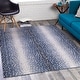 preview thumbnail 7 of 19, Artistic Weavers Kiku Modern Animal Print Area Rug 6'7" x 9' - Dark Blue