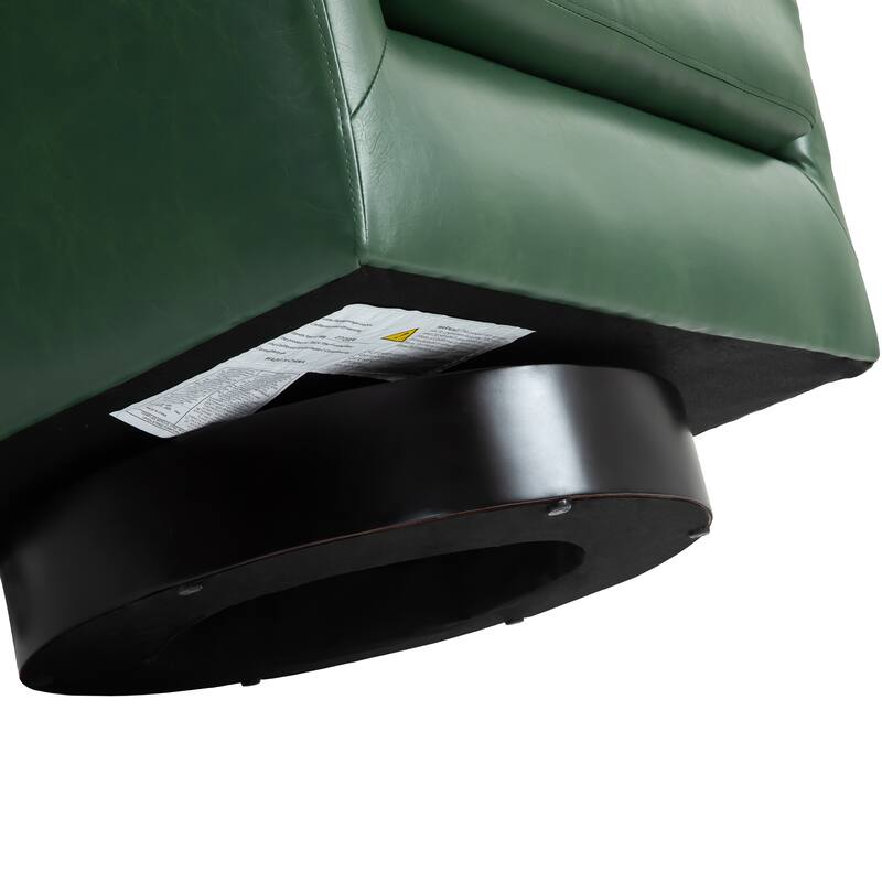 Round Barrel Armchair 360-Degree Swivel Accent Chairs