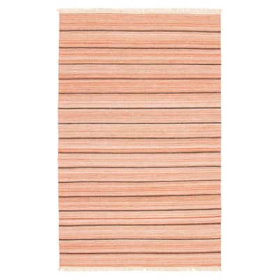 Boho Copper Kilim 5'0" x 8'2" - 5'0 x 8'2