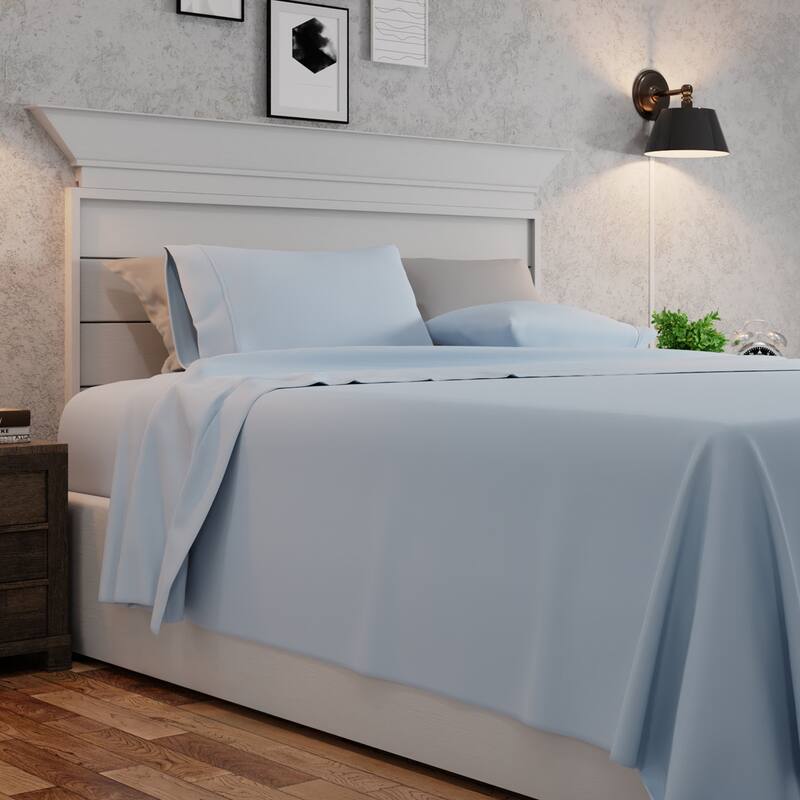 Color Sense Cotton Double Brushed and Extra Warm Flannel Sheet Set