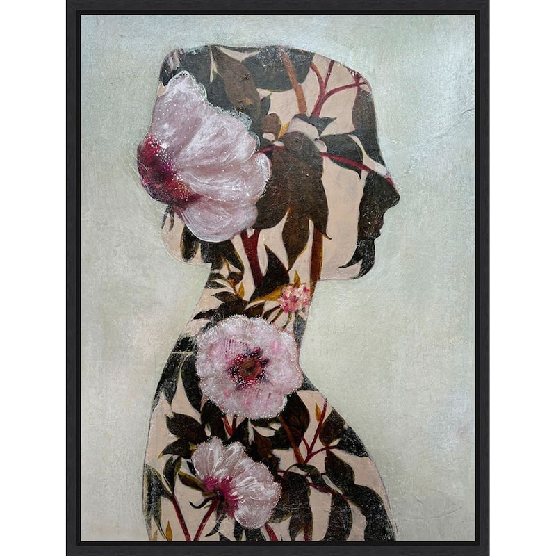 Echoes of Eden No. 2 by Karenina Fabrizzi (23 x 30 in.), Framed Canvas Wall Art Print