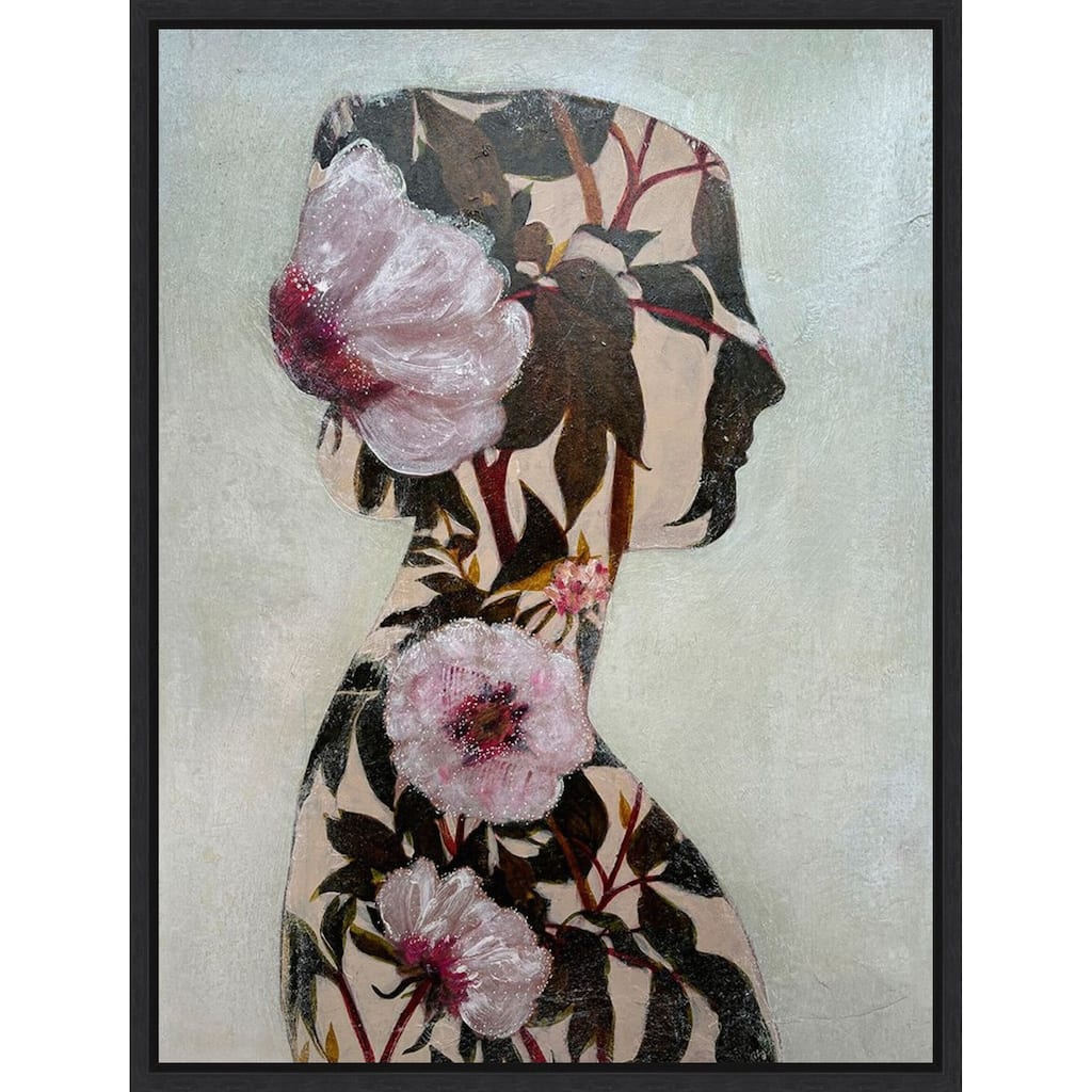 Echoes of Eden No. 2 by Karenina Fabrizzi (23 x 30 in.), Framed Canvas Wall Art Print