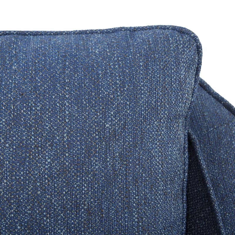Madison Park Betty Upholstered Swivel Curved Armchair