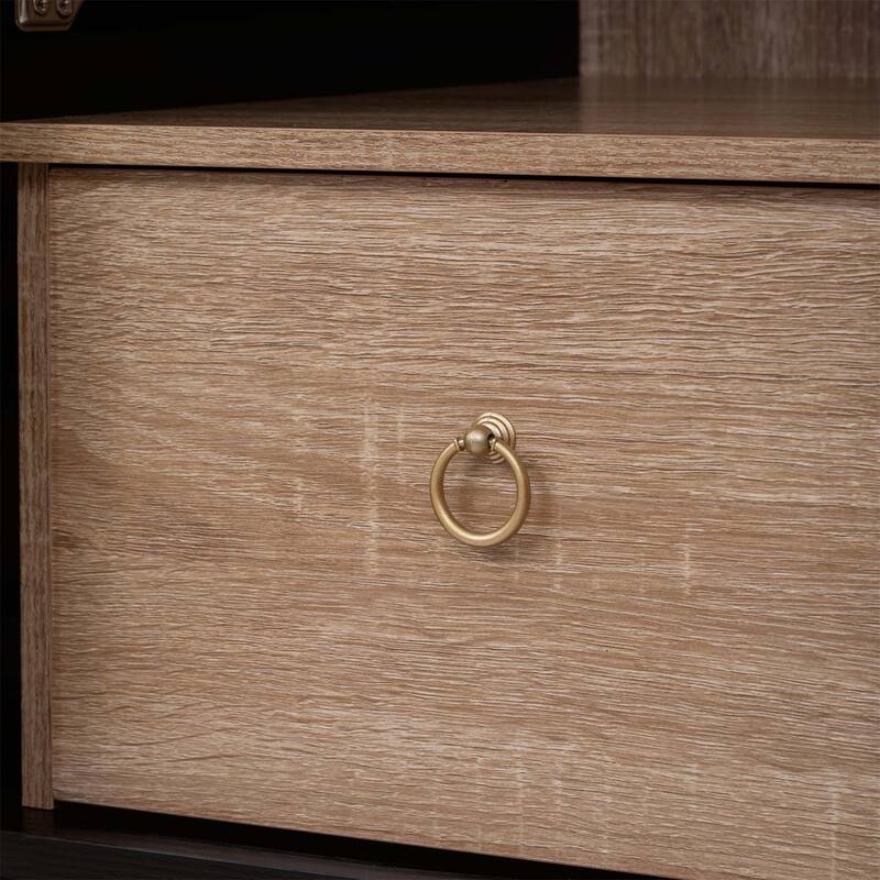 71 Inch Tall Cabinet for Versatile Storage and Elegant Farmhouse Design