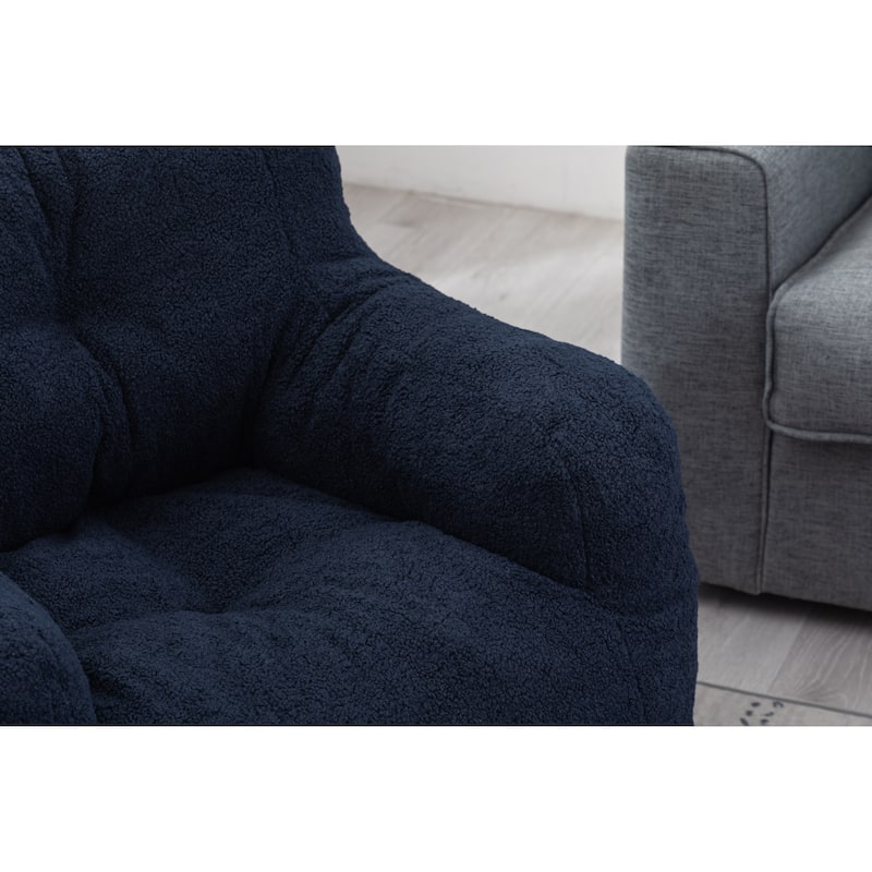 Soft Tufted Foam Bean Bag Chair