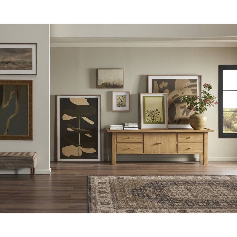 Pratt Media Console-Natural Light Oak