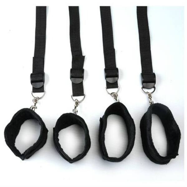 Shop Bedroom Bondage Kit Under The Bed Restraints With Soft Faux