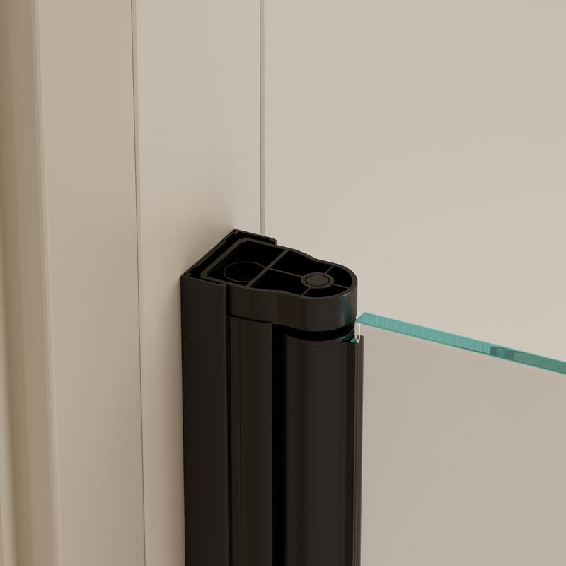 Rise and down rotation shaft door Shower Doors