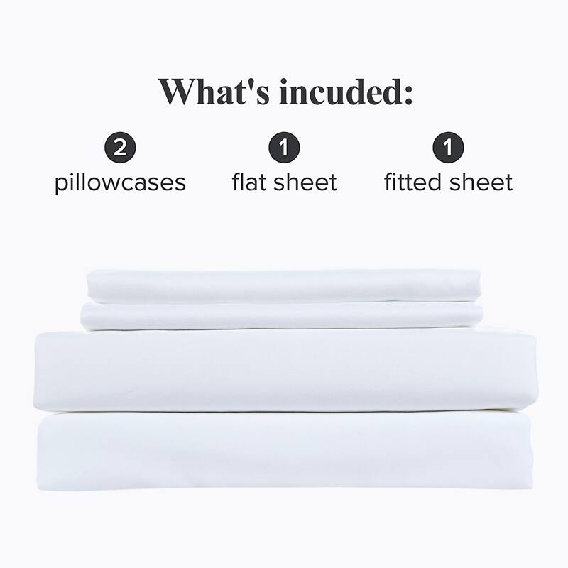 Serenta 4-piece Luxury Embroidered Bed Sheet Set