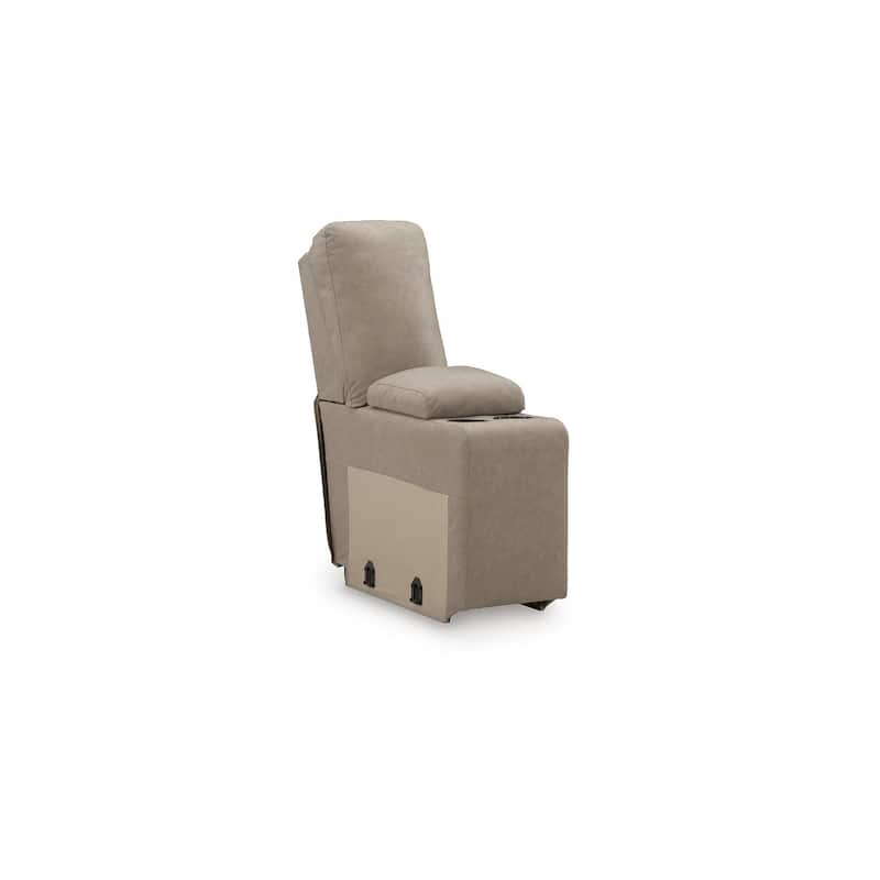 Signature Design by Ashley Brannigan Gray 3-Piece Power Reclining Sectional - 93" W x 41" D x 42" H