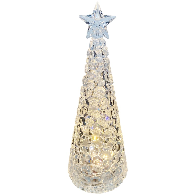11" LED Acrylic Tree with Star