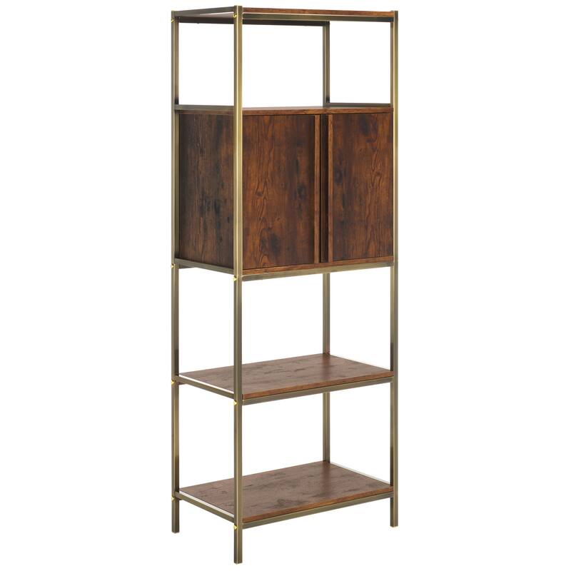SEI Furniture Dayforth Bar Cabinet - 26"W x 16"D x 68"H