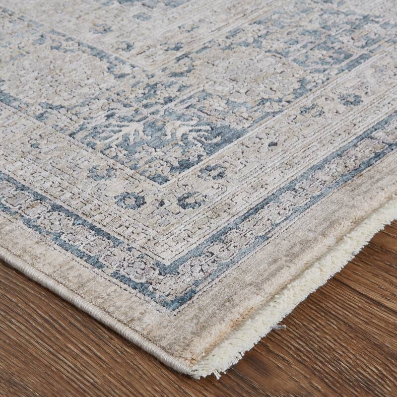 Grand Bazaar Gilford Machine Made Medallion Transitional Area Rug