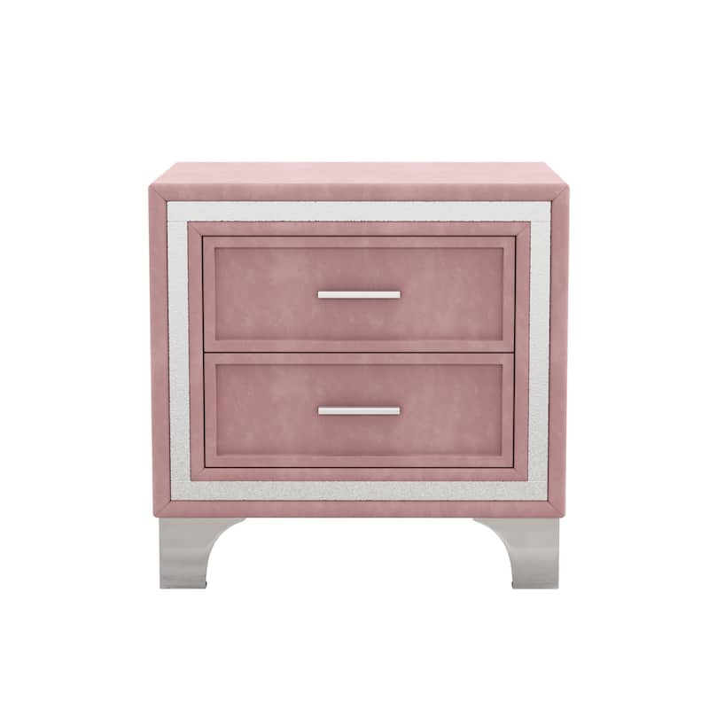 Velvet nightstand