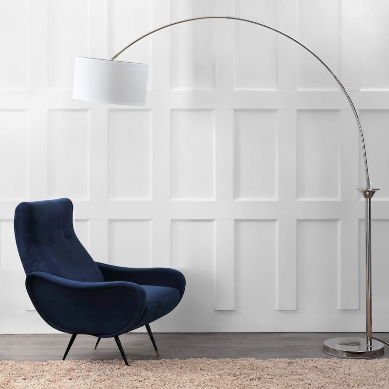 SAFAVIEH Lighting 84-inch Mira Arc Floor Lamp - 70.5" W x 18" L x 84" H