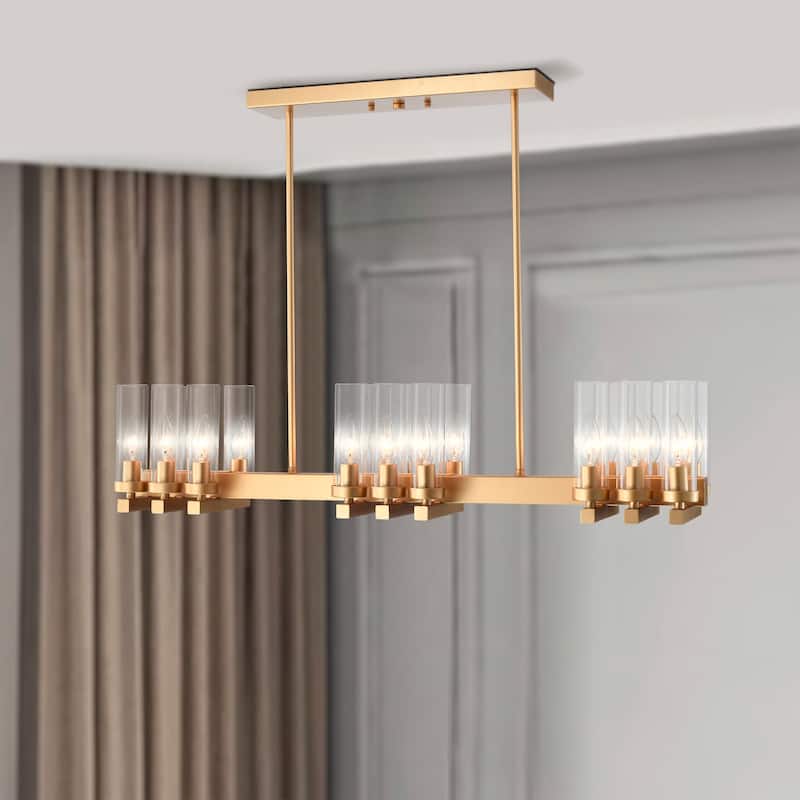Edana 35 Inch Kitchen Island Chandelier 18-Light