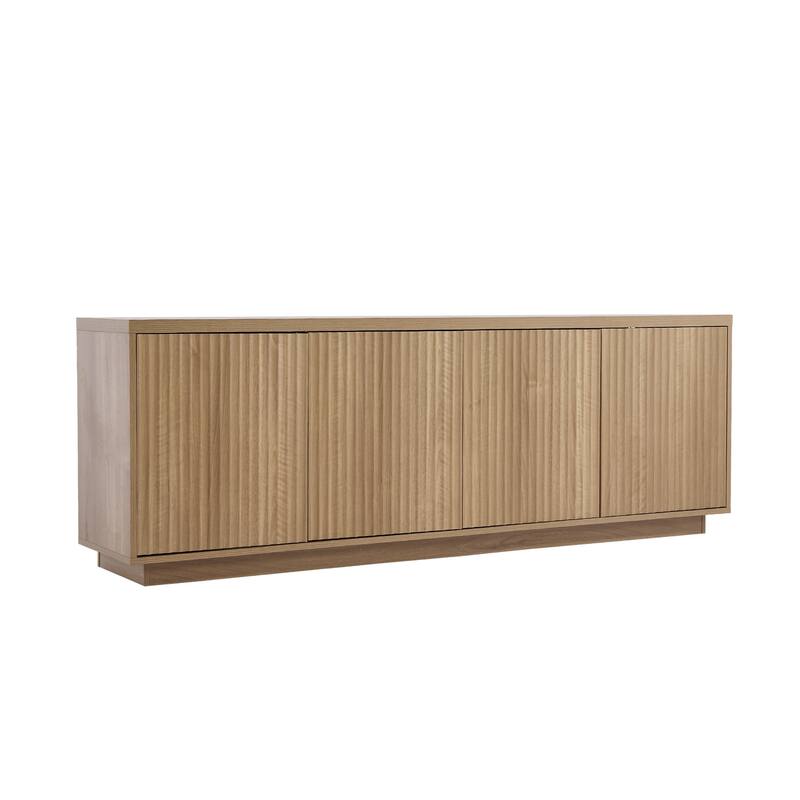Modern Buffet Cabinet Sideboard with 4-Doors