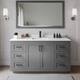 Option Dark Gray / White Quartz Top / Matte Black