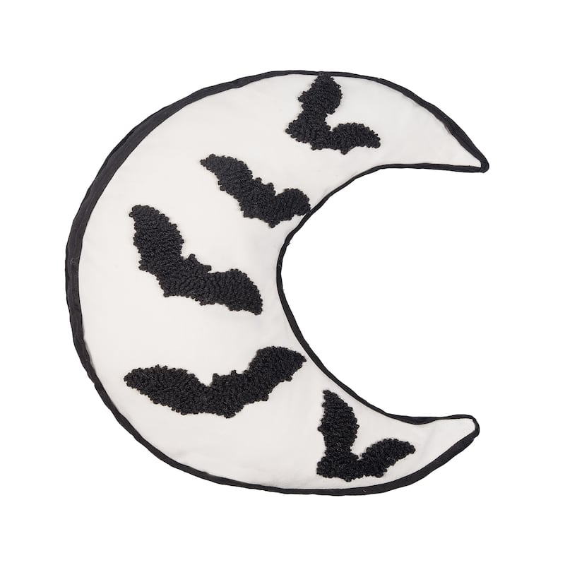 Moon Bats Shaped Pillow